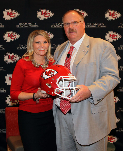 NFL Week 14 Color Rush: Andy Reid’s Wife is too hot for&nbsp;him