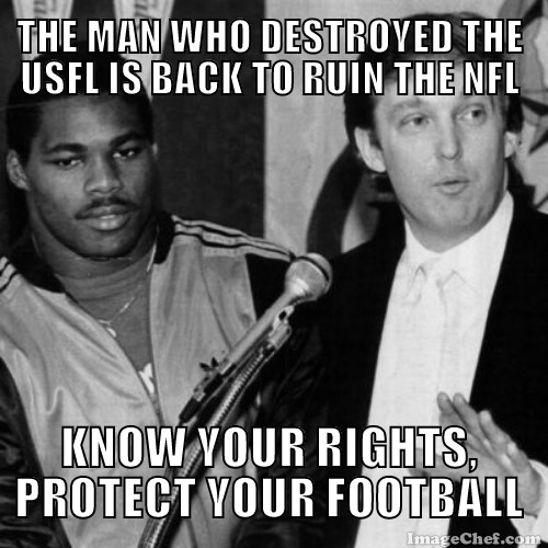 NFL Sunday Week 4: The guy who killed the USFL hates anthem&nbsp;protests