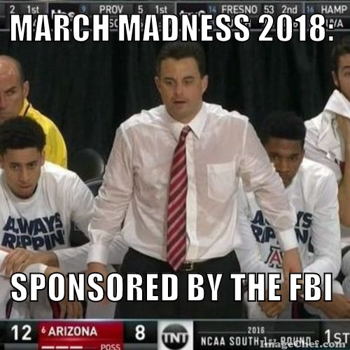 March Madness 2018: sponsored by the&nbsp;FBI